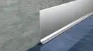 Плінтус 60x11x2000 мм, срібло блискуче поліроване, Lucciano (BMA6011ABL)