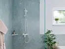 Угловая полка Hansgrohe AddStoris, белый матовый (41741700) фото 3 Aquada.com.ua