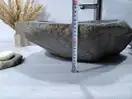 Aquada Dazon New Раковина з річкового каменю, сірий (Daz-100007)