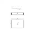 Умивальник на стільницю Artceram Scalino 38x55 (SCL002 01; 00)