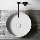 Cielo Shui Comfort Умивальник накладний круглий, білий (SHCOLAT40 white)