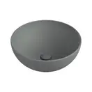 Умивальник на стільницю Flaminia APP d40 xh 16 cm, без переливу, Cenere matt (AP40A) (AP40ACEN)