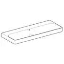 Раковина подвесная Geberit Smyle Square 120 х 48 х h16,5 см, без отверстия под смеситель (500.225.01.1) фото 2 Aquada.com.ua