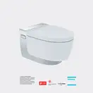 Меблева раковина 90 х 40 см Geberit One, колір - білий глянсовий  500.395.01.3