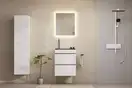Раковина Hansgrohe Avalegra AquaUnit 58 х 47,5 х 10 см, без переливу, з функцією QuickClean+, із змішувачем, Brushed Black Chrome  22472340