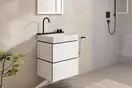 Раковина Hansgrohe Avalegra AquaUnit 58 х 47,5 х 10 см, без переливу, з функцією QuickClean+, із змішувачем, Matt Black  22472670