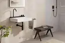 Раковина Hansgrohe Avalegra AquaUnit 58 х 47,5 х 10 см, без переливу, з функцією QuickClean+, із змішувачем, Matt Black  22472670