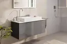 Раковина Hansgrohe Avalegra AquaUnit 78 х 47,5 х 10 см, без переливу, з функцією QuickClean+, із змішувачем, Chrome  22473000