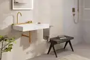 Раковина Hansgrohe Avalegra AquaUnit 78 х 47,5 х 10 см, без переливу, з функцією QuickClean+, із змішувачем, Brushed Bronze  22473140
