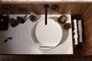 Раковина накладна на стільницю Ø40 х h12 см Hansgrohe Xuniva Evo S (без переливу, Sand Matt Beige)  60323780