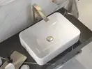 Раковина накладна на стільницю 40х55 см (покриття SmartClean) Hansgrohe Xuniva Q  61075450