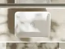 Раковина накладна на стільницю 40х55 см (покриття SmartClean) Hansgrohe Xuniva Q  61075450