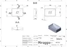 MIRAGGIO DEBORA Умивальник, білий (0000164)