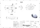 MIRAGGIO EVA Умывальник, белый (0000187)