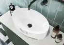 MIRAGGIO EVORA Умивальник, білий (0000189)