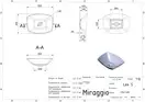 MIRAGGIO Умивальник LEX S (0000207)