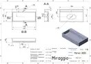 MIRAGGIO Умивальник MARES 800 MATT (0000216)