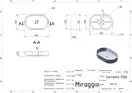 MIRAGGIO SORRENTO Умивальник, білий (0000244)