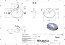 MIRAGGIO Devon Умивальник, білий (0000648)
