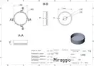 MIRAGGIO Умивальник LOLA MATT 450 (0000673)