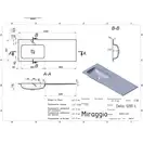 MIRAGGIO Умывальник DELLA 1200 L (0000911)