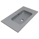 MIRAGGIO Умывальник DELLA 800 GRAY MIRASTONE (0000943)
