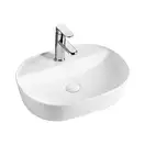 Умивальник накладний керамічний Mixxus Premium Ellipse-0201 505x385x120mm (MP6482)