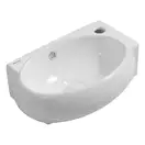 Mixxus Premium DIVERSE-1201-L Раковина, белая (MP6507)