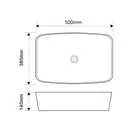 Mixxus Premium DIVERSE-0109 Раковина накладная, черная (MP6549)