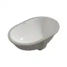 MIXXUS PREMIUM ELLIPSE-1701 Раковина врезная, белая (MP6566)