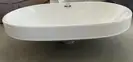 MIXXUS PREMIUM ELLIPSE-1601 Раковина врезная, белая (MP6569)