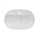 Раковина накладная Mixxus Premium ELLIPSE-0204, белая (MP6679)
