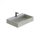 Nic-Design Умивальник підвісний NIC Design Cool 75x51 см без отвору під змішувач, Cemento (001231047)
