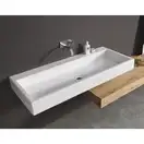 Умивальник підвісний Nic Design Cool без переливу 120х51x12.5 см, Cemento матовий (001233047)
