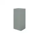 Nic-Design Умивальник окремо стоячий Nic Design Semplice 40х40х85 см без переливу, зі зливом у стіну, Cemento матовий (001372047)