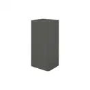Nic-Design Умивальник окремо стоячі Nic Design Semplice 40х40х85 см без переливу, зі зливом в стіну, Argilla матовий (001372052)