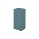 Nic-Design Умивальник окремо стоячий Nic Design Semplice 40х40х85 см без переливу, зі зливом у стіну, Polvere матовий (001372057)