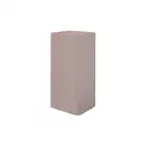 Nic-Design Умивальник окремо стоячий Nic Design Semplice 40х40х85 см без переливу зі зливом у стіну, Cipria матовий (001372060)