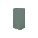 Nic-Design Умивальник окремо стоячий Nic Design Semplice 40х40х85 см без переливу, зі зливом у стіну, Salvia матовий (001372067)