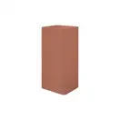 Nic-Design Умивальник окремо стоячий Nic Design Semplice 40х40х85 см без переливу, злив у підлогу, Fard глянець (001373072)