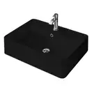 Nic-Design Умивальник на стільницю Nic Design Semplice 60х45х16 см з отвором під змішувач, Antracite матовий C/F (001384013 CF)