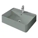 Nic-Design Умивальник на стільницю Nic Design Semplice 60х45х16 см з отвором під змішувач, Cemento матовий C/F (001384047 CF)