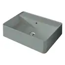 Умивальник на стільницю із переливом Nic Design Semplice 60х45х16 см, Cemento матовий N/F (001384047 NF)