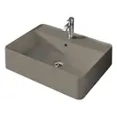 Nic-Design Умивальник на стільницю Nic Design Semplice 60х45х16 см з отвором під змішувач, Sabbia матовий C/F (001384051 CF)