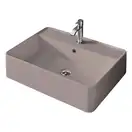 Nic-Design Умивальник на стільницю Nic Design Semplice 60х45х16 см з отвором під змішувач, Cipria матовий C/F (001384060 CF)