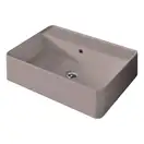 Умивальник на стільницю із переливом Nic Design Semplice 60х45х16 см, Cipria матовий N/F (001384060 NF)