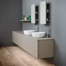 Nic-Design Умивальник на стільницю Nic Design Ovvio 42х14 см, Antracite матовий (001447013)