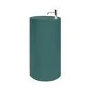 Nic-Design Умивальник окремо стоячий Nic Design Ovvio 45х85 см з отвором під змішувач, злив у підлогу, Amazzonia глянець (001452077)