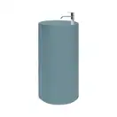 Nic-Design Умивальник окремо стоячий з отвором під змішувач Nic Design Ovvio 45х85 см, Polvere матовий (001454057)