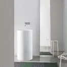 Умивальник окремо стоячий Nic Design Ovvio 45x85 см, antracite matt (001455013)